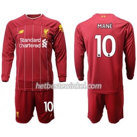Liverpool Mane 10 Voetbaltenues Kind Thuis 2019/20 - LS (+ Korte broeken)